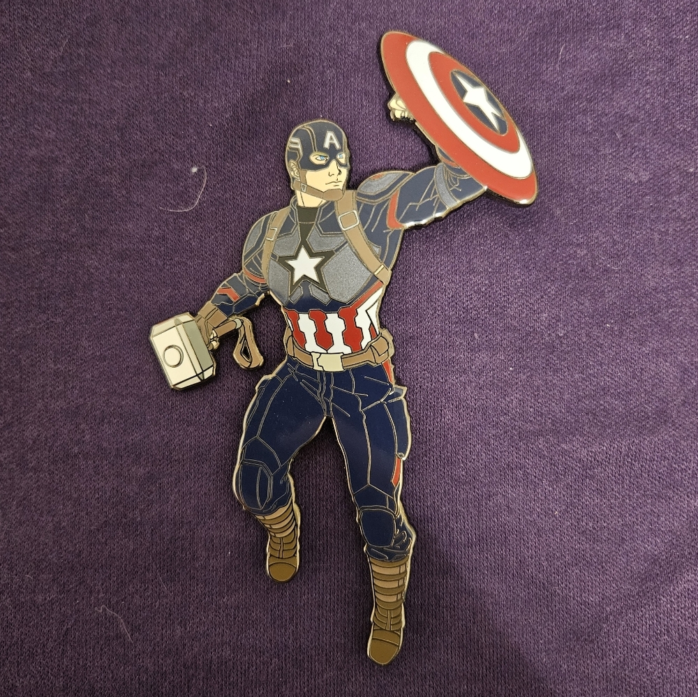 "Captain America" Fantasy Pin by Baschi Pins